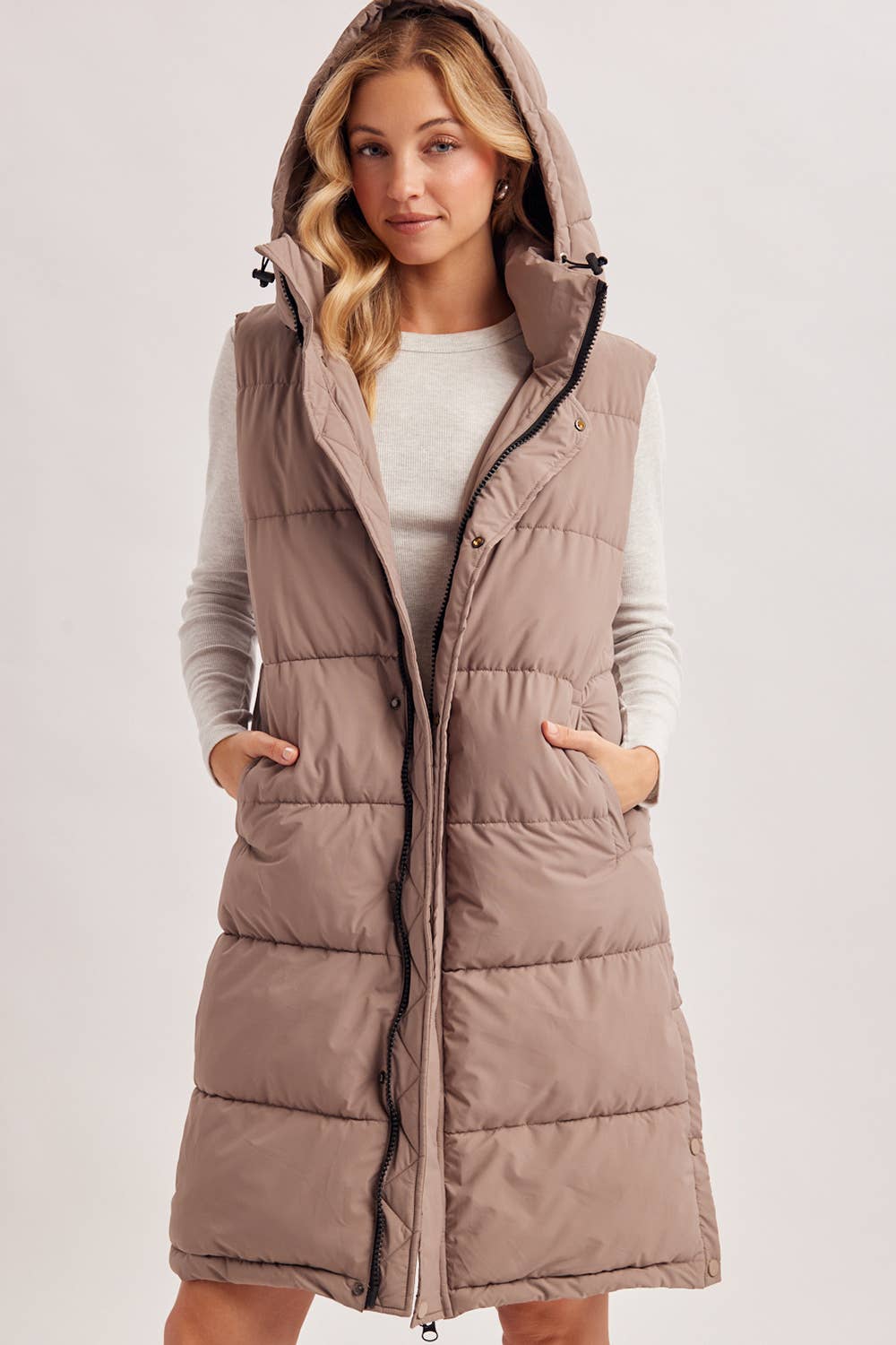 QUILTED PUFFER VEST
