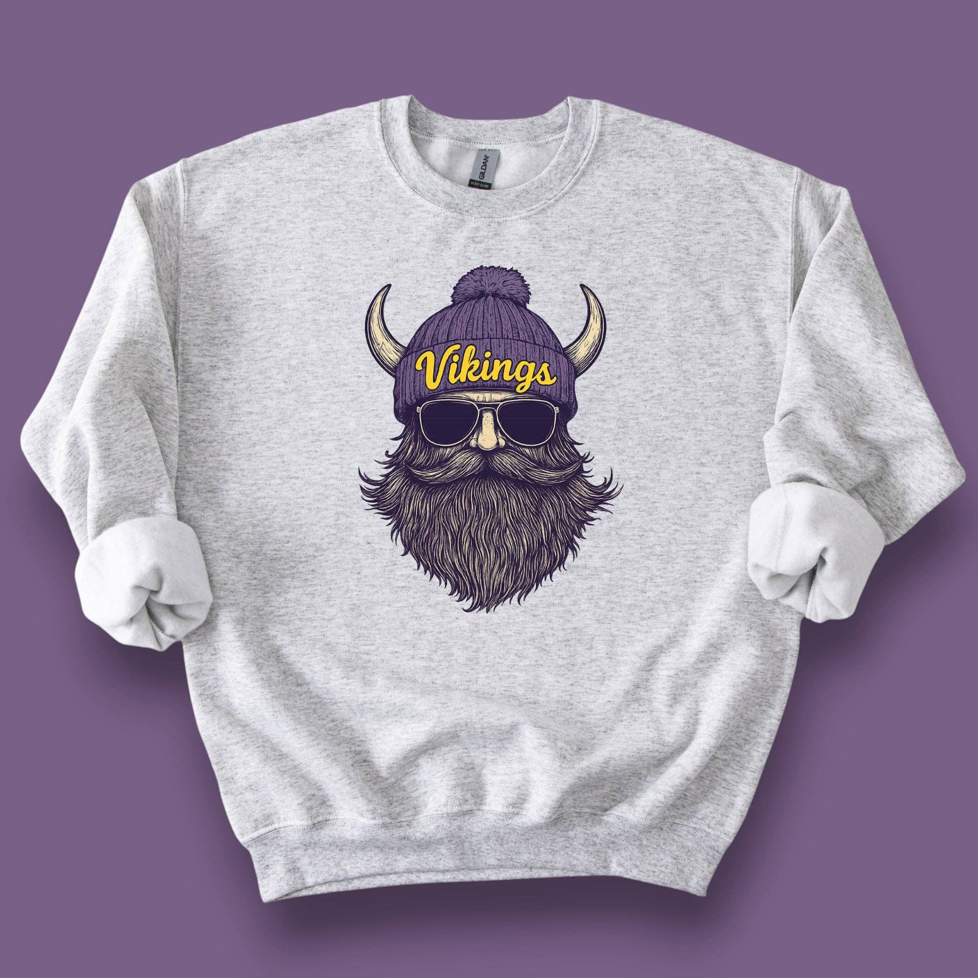 Vikings Comfy Ash Sweatshirt