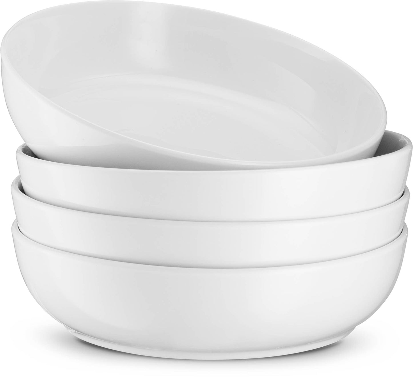 Pasta Bowls, Ceramic, 40 oz, Set of 4 Fall-Winter Kook