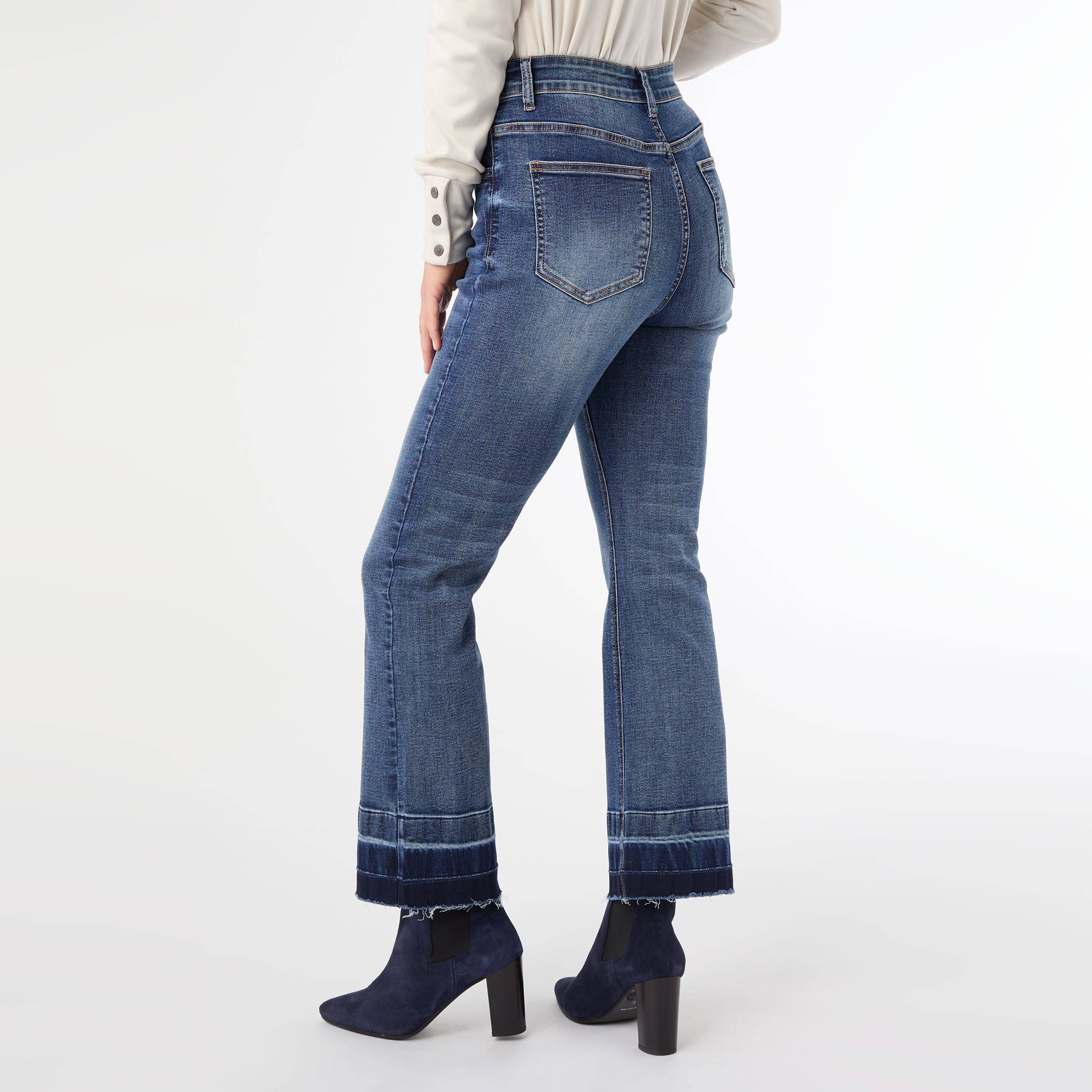 COCO + CARMEN - EverStretch Baby Bootcut Ankle with Contrast Bottom - Fall COCO + CARMEN
