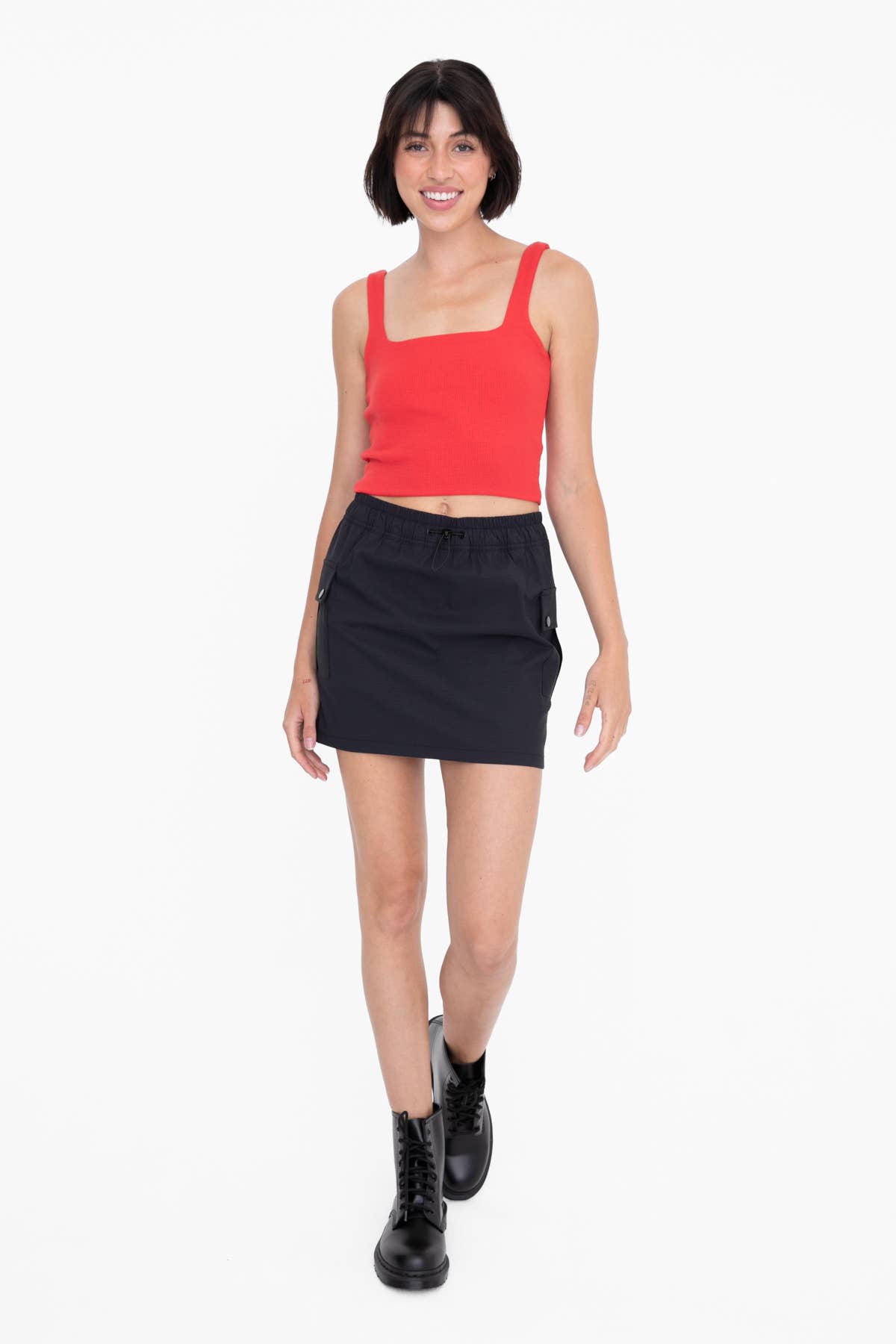 Water Resistant Cargo Skort Spring-Summer Mono B