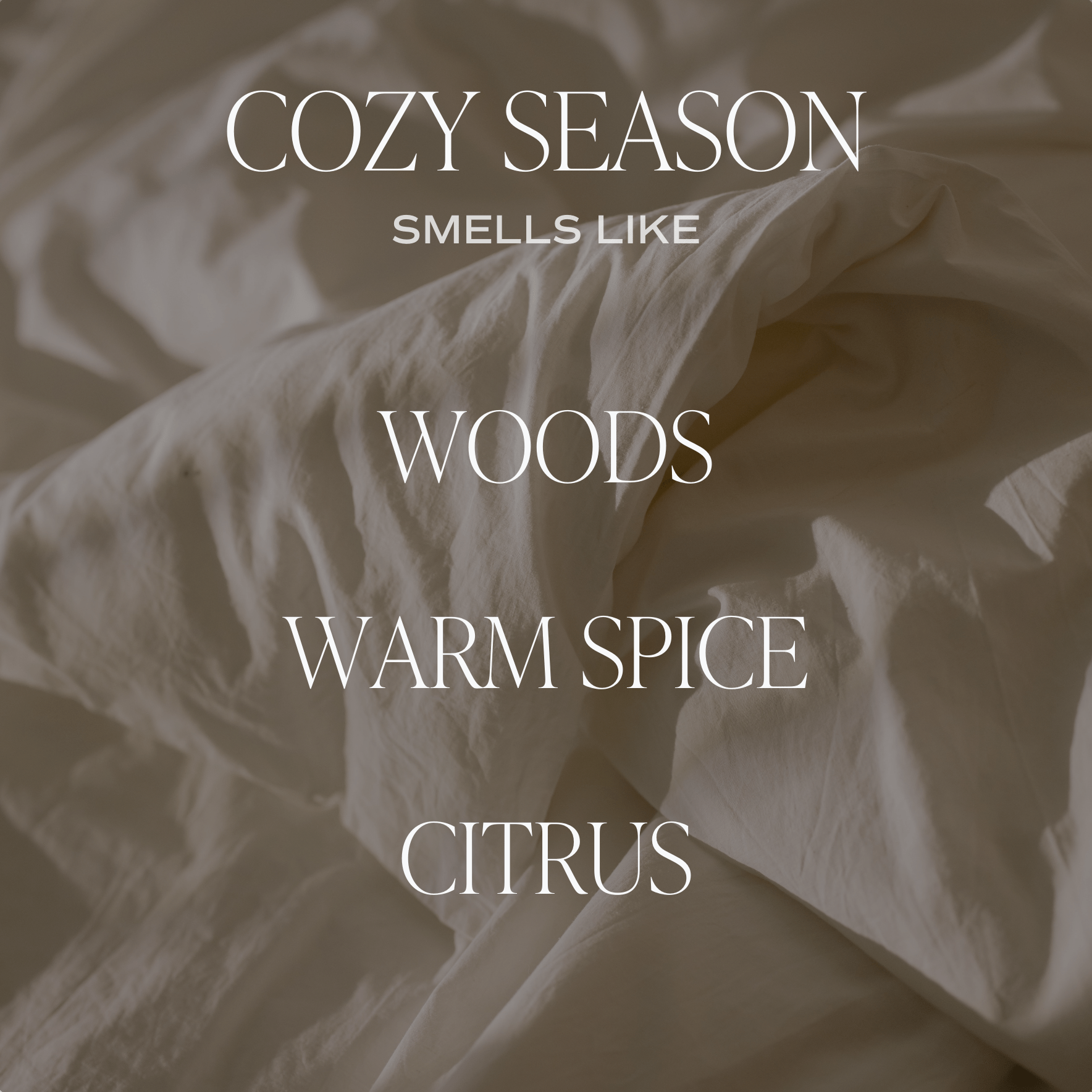 Fall Candle – Cozy Season 15 oz Matte Jar | Woods, Warm Spice & Citrus
