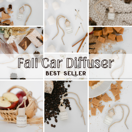 Car Diffuser – Fall Scents, Autumn Car Freshener & Thanksgiving Gift