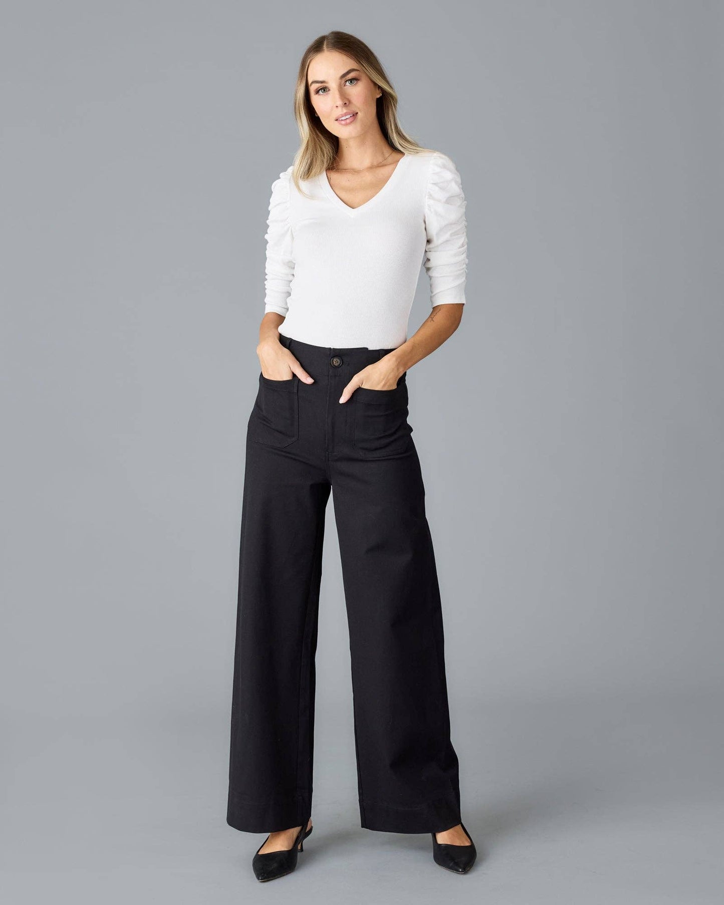 Stella Pants in Black Fall-Winter Downeast