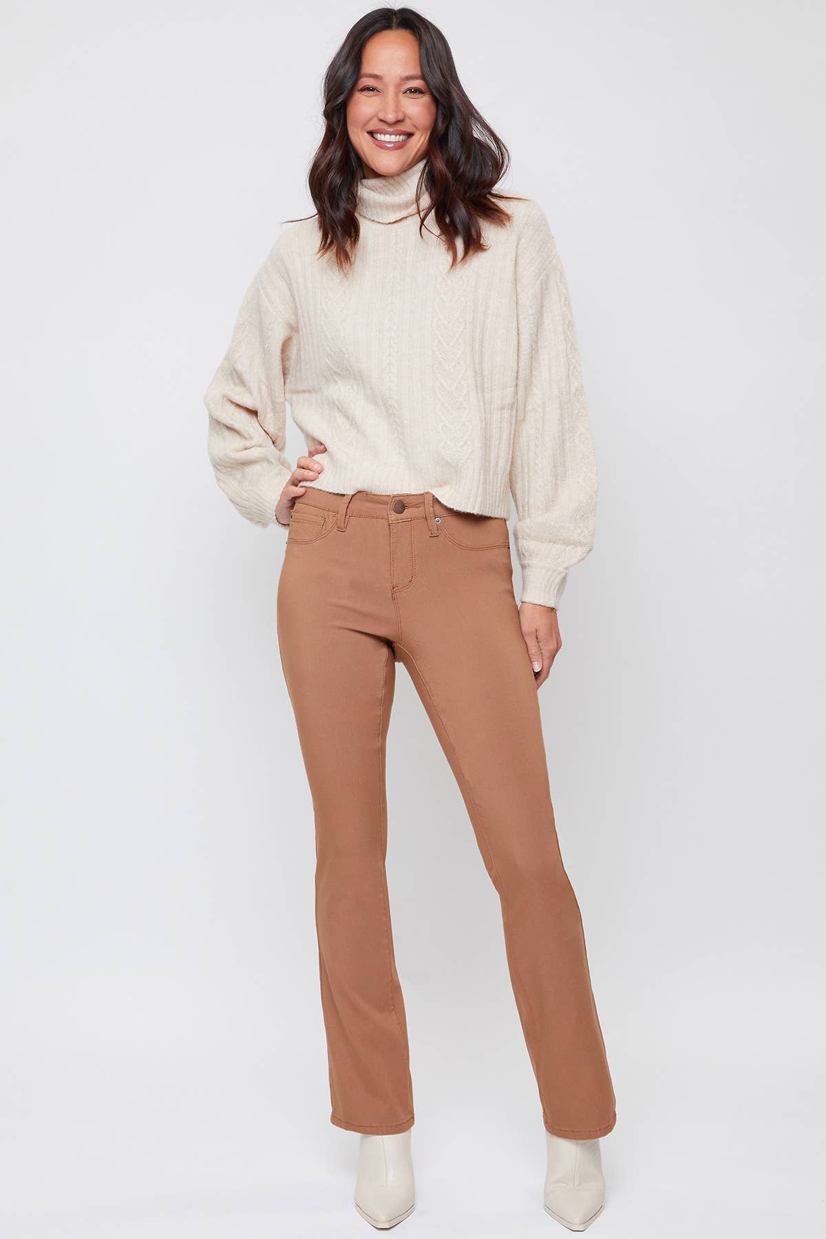 Missy Hyperstretch Bootcut Pants Fall-Winter YMI