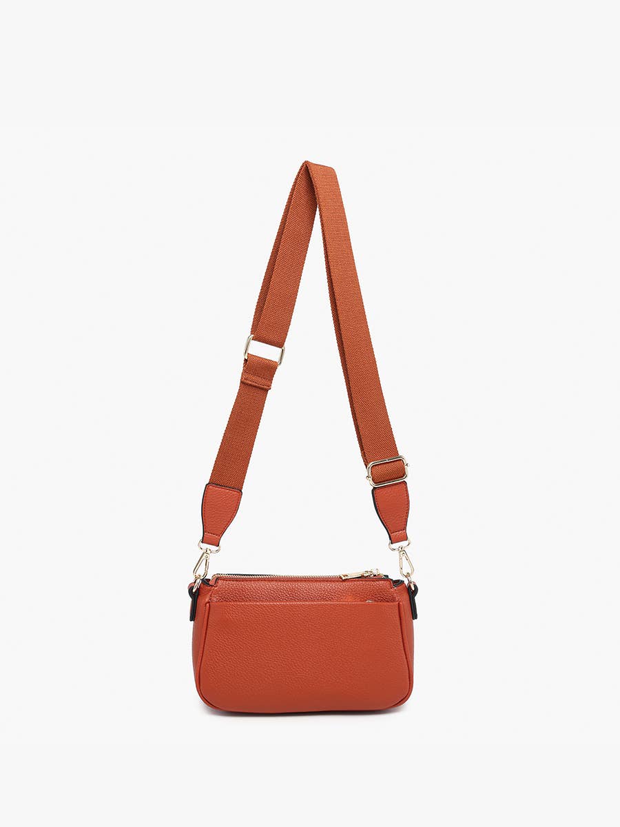 Kallie Snap Front Crossbody w/ Nylon Strap