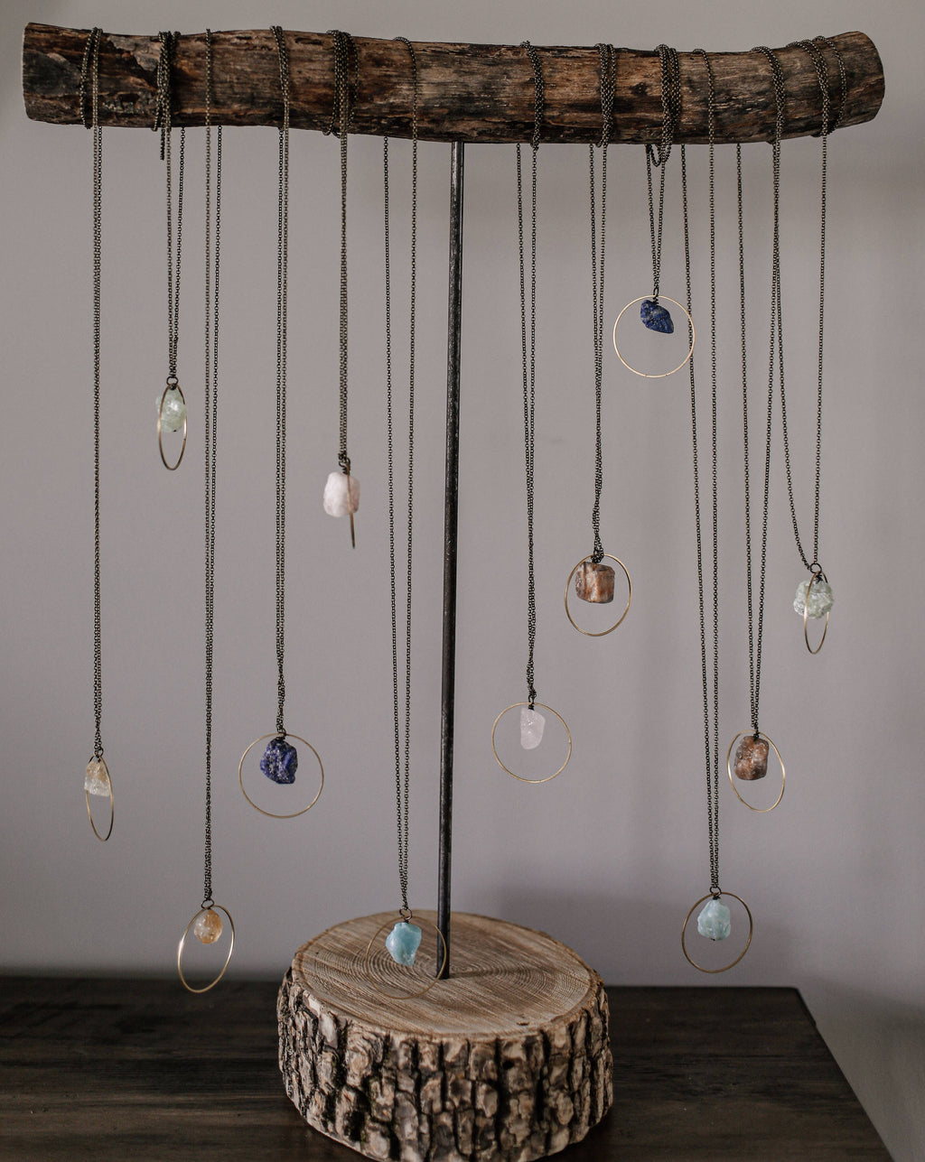 Medina Seeds | Rough Cut Semi-Precious Stones Brass