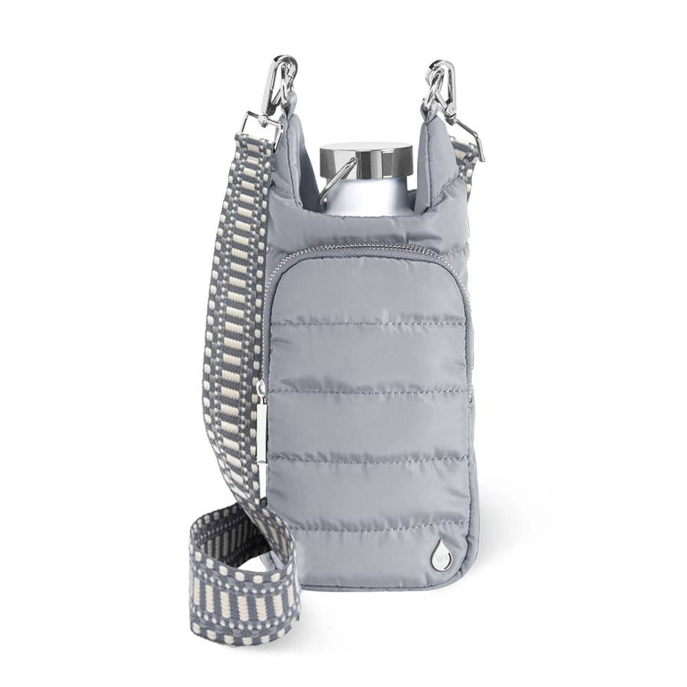 WanderFull - Original HydroBag - Sky Gray HydroBag® Dark Gray Patterned Strap
