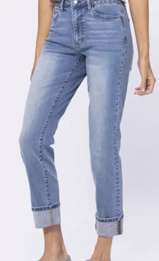 Come On Down Vintage Wash Boyfriend Jeans