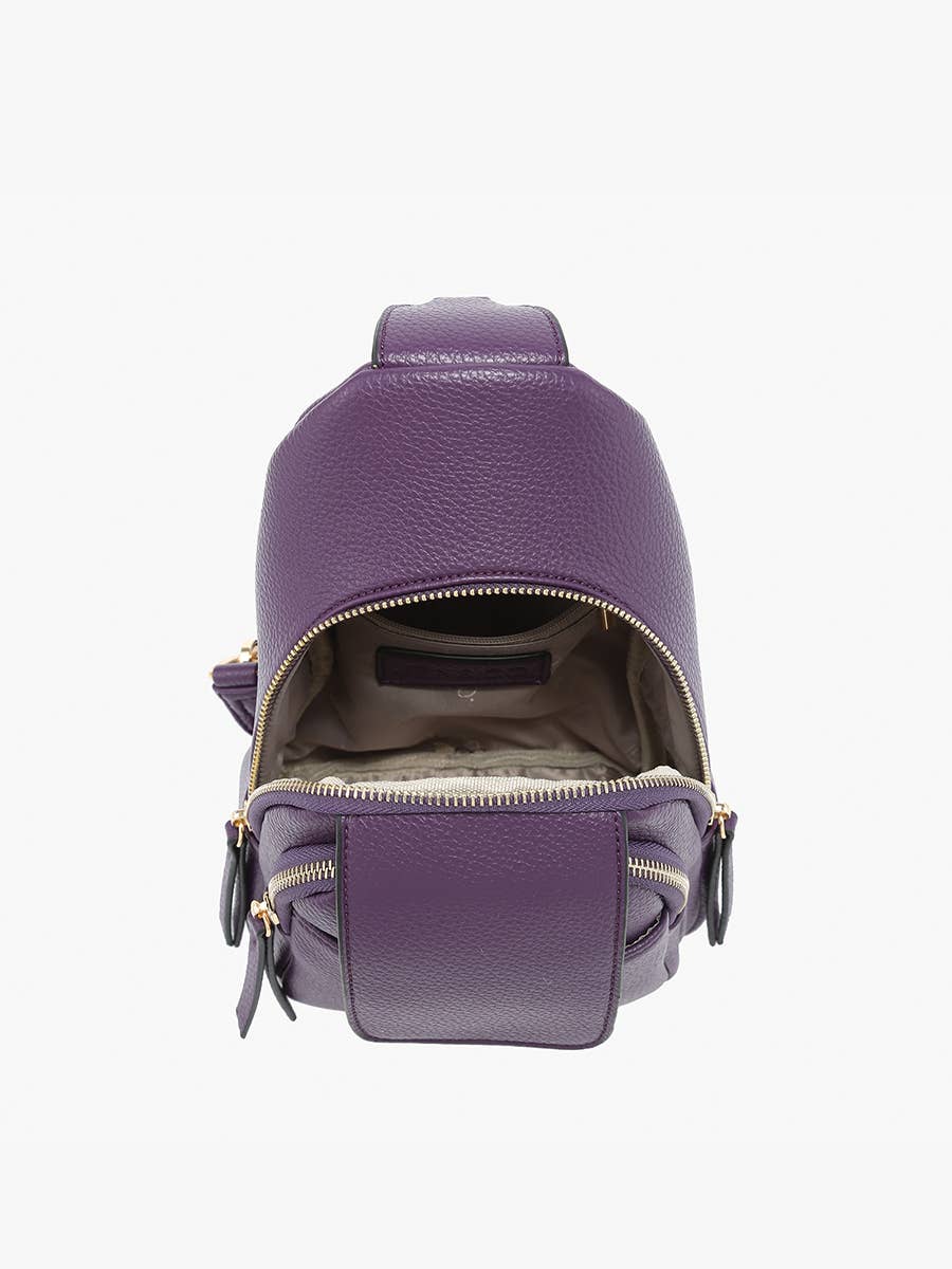 Sophia Sling Bag w/ Flapover Pocket