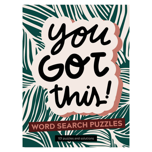 You Got This Word Search Book Spiral Puzzle Pad Core TF Publishing - Paper Goods