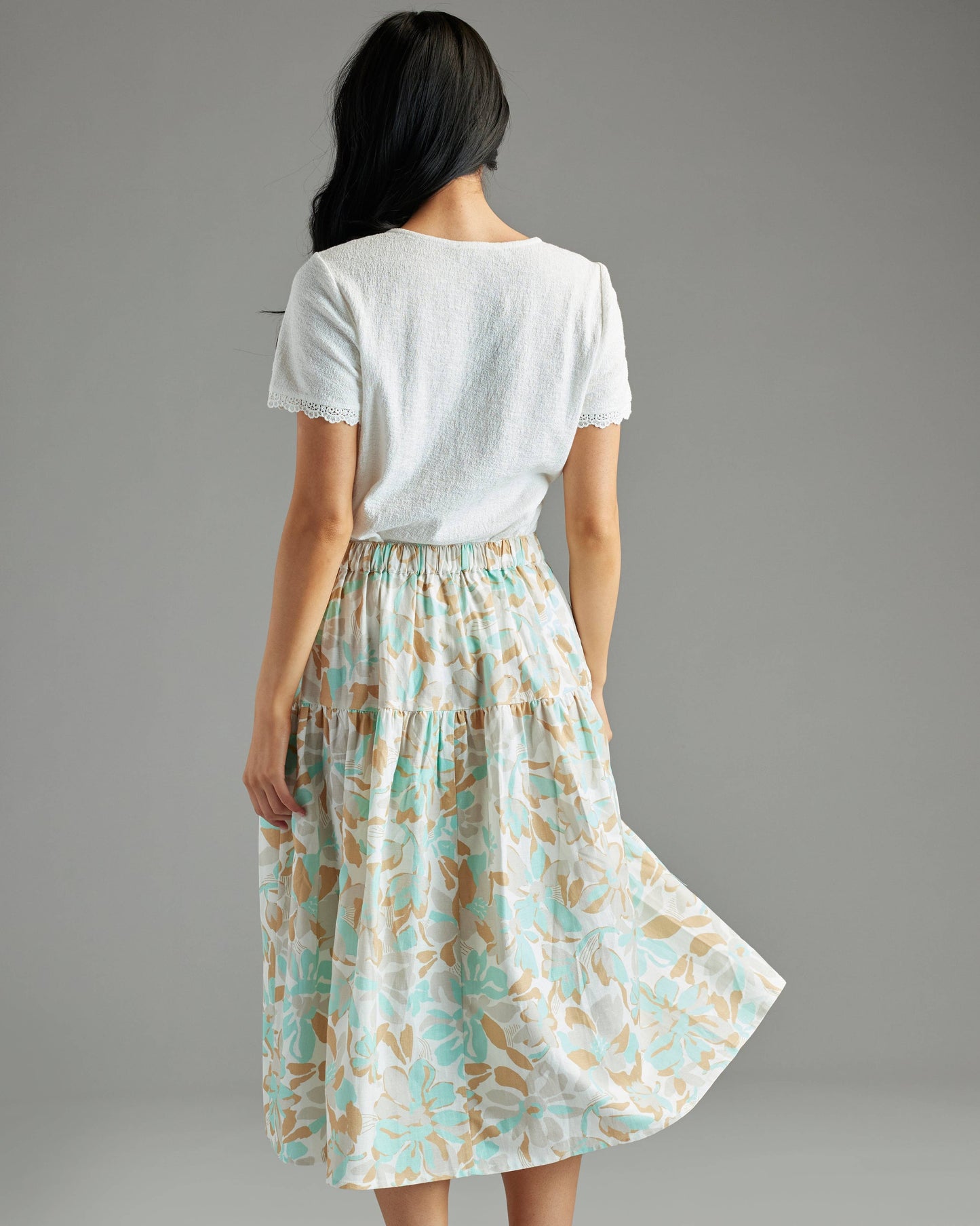 Daydream Buttondown Skirt Spring-Summer Downeast
