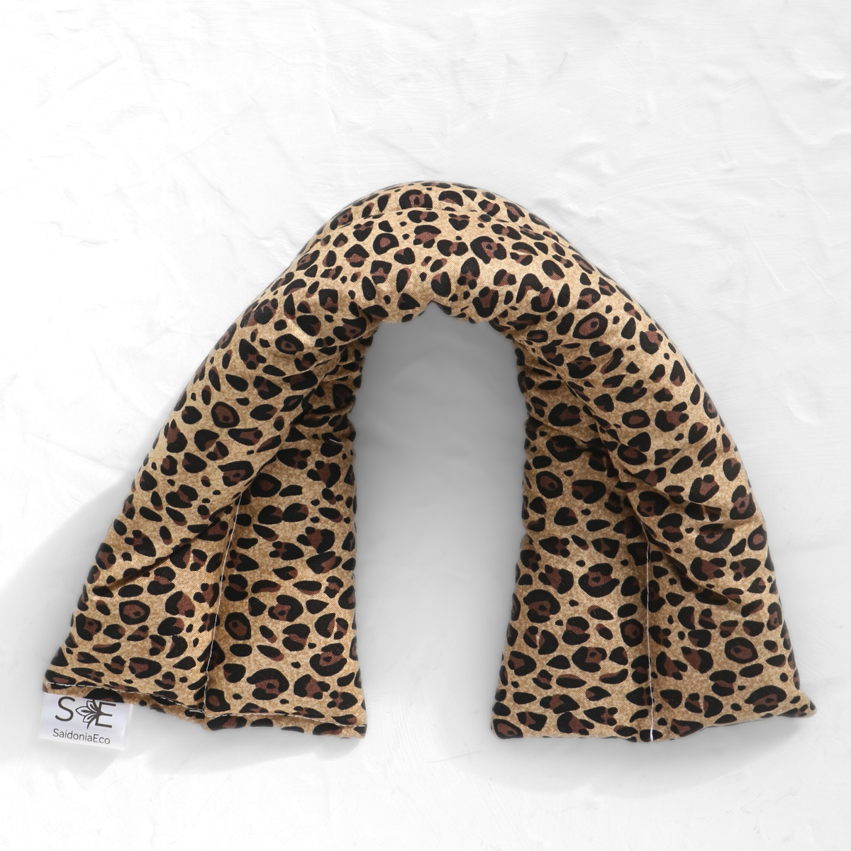 Heating & Cooling Neck and Body Wrap - Cheetah Print