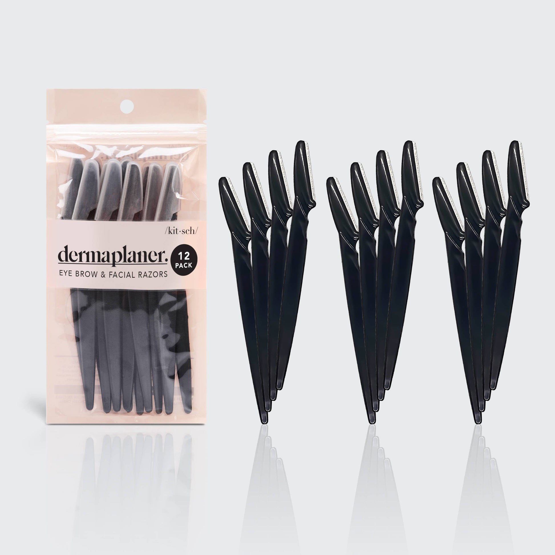 Dermaplaner 12 pack - Black Core KITSCH