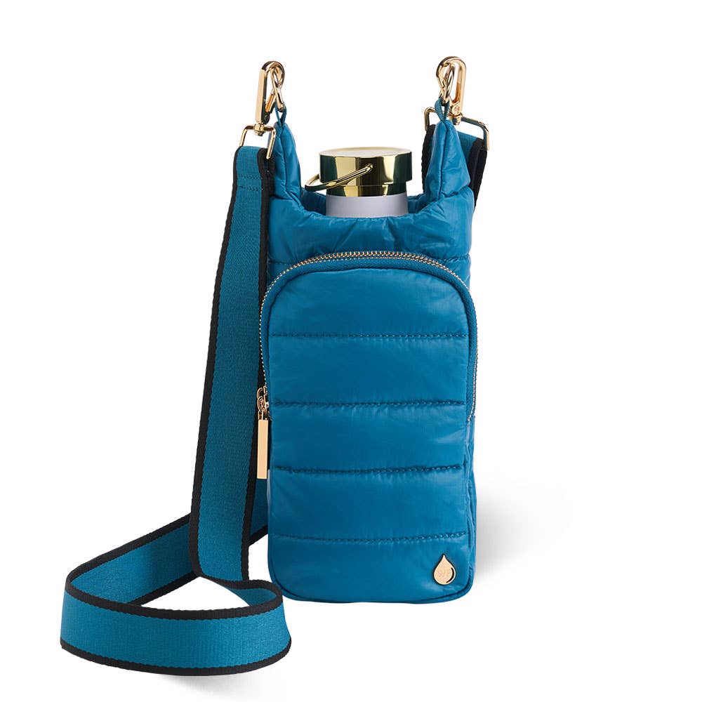 WanderFull - Original HydroBag - Teal HydroBag® with Teal and Black Striped Strap