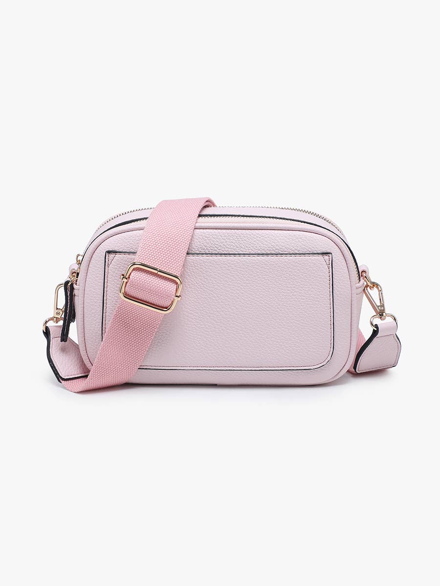 Sky Dual Zip Crossbody Bag – Slip Pocket | M2531