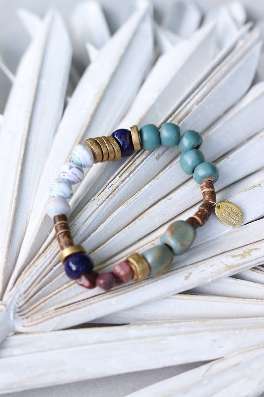 Tap Tap Bracelet - Blues Spring-Summer Cedar and Cypress Designs