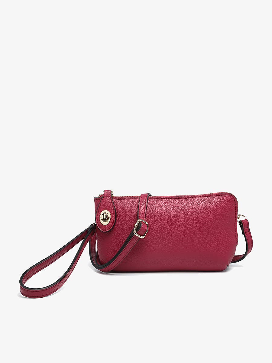 Kendall Crossbody/Wristlet w/ Twist Lock Closure