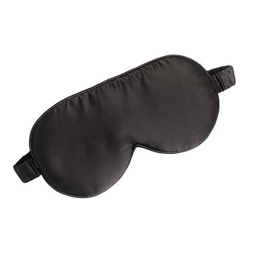 Silk Sleep Mask - Black Core Bella Sleep + Spa