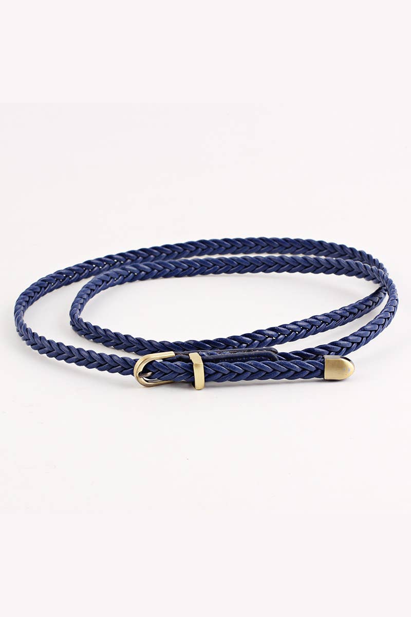 Non Perforated Needle Buckle Retro Casual Belt Core NINEXIS