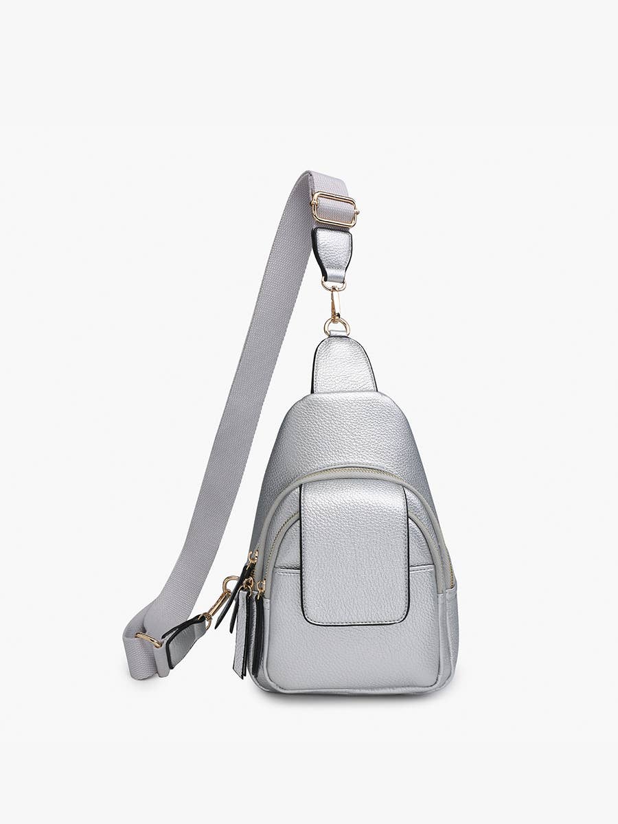Sophia Sling Bag w/ Flapover Pocket