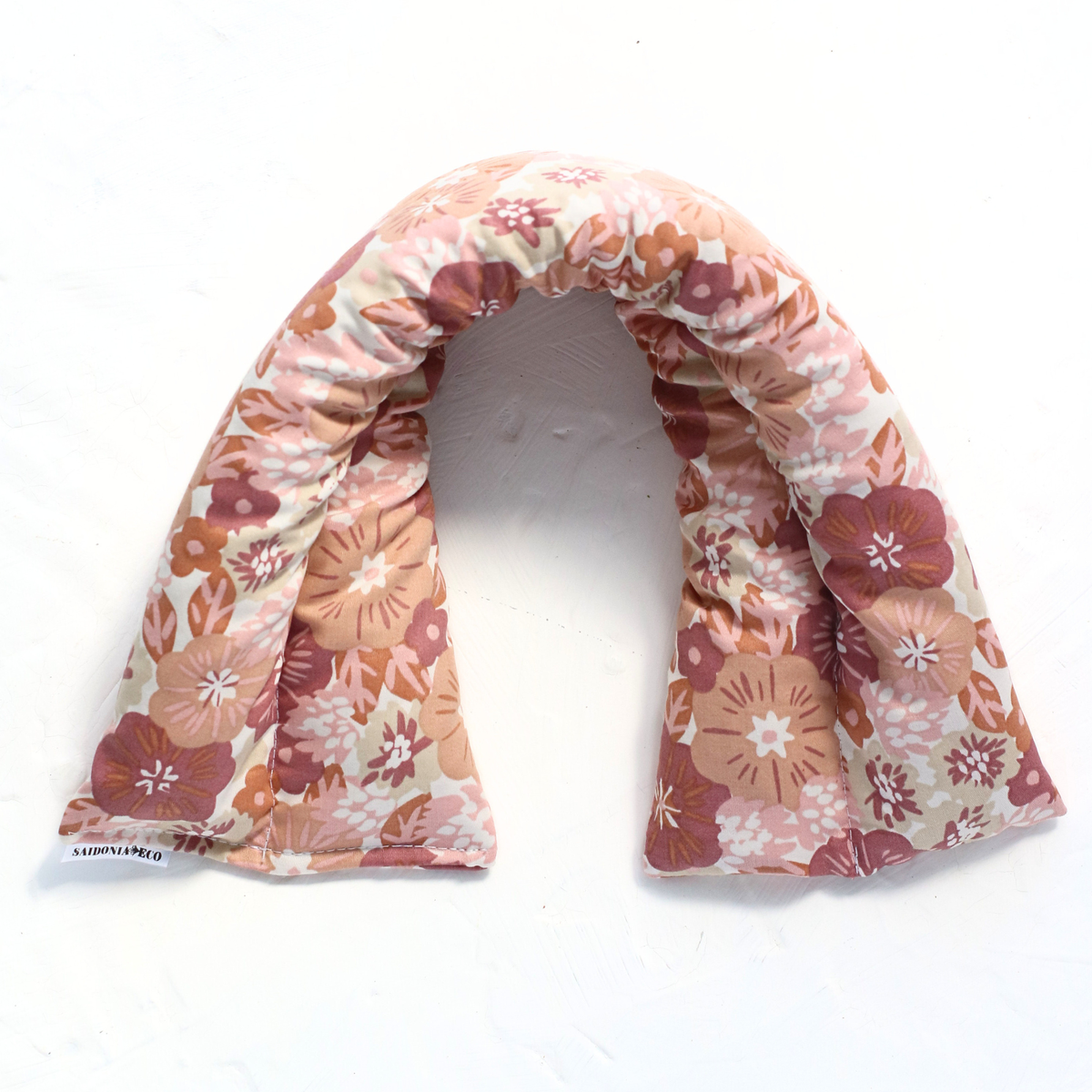 Heating & Cooling Neck/Body Wrap - Mauve Flowers
