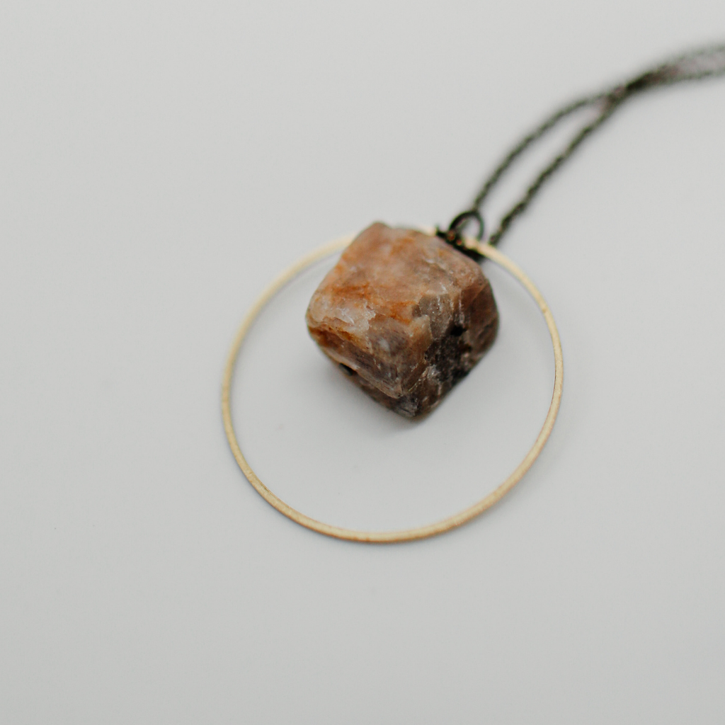 Medina Seeds | Rough Cut Semi-Precious Stones Brass