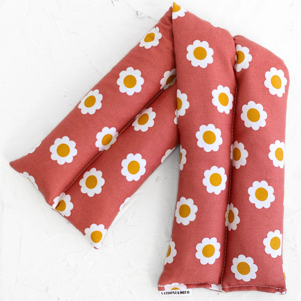 Heating & Cooling Neck and Body Wrap - Daisies