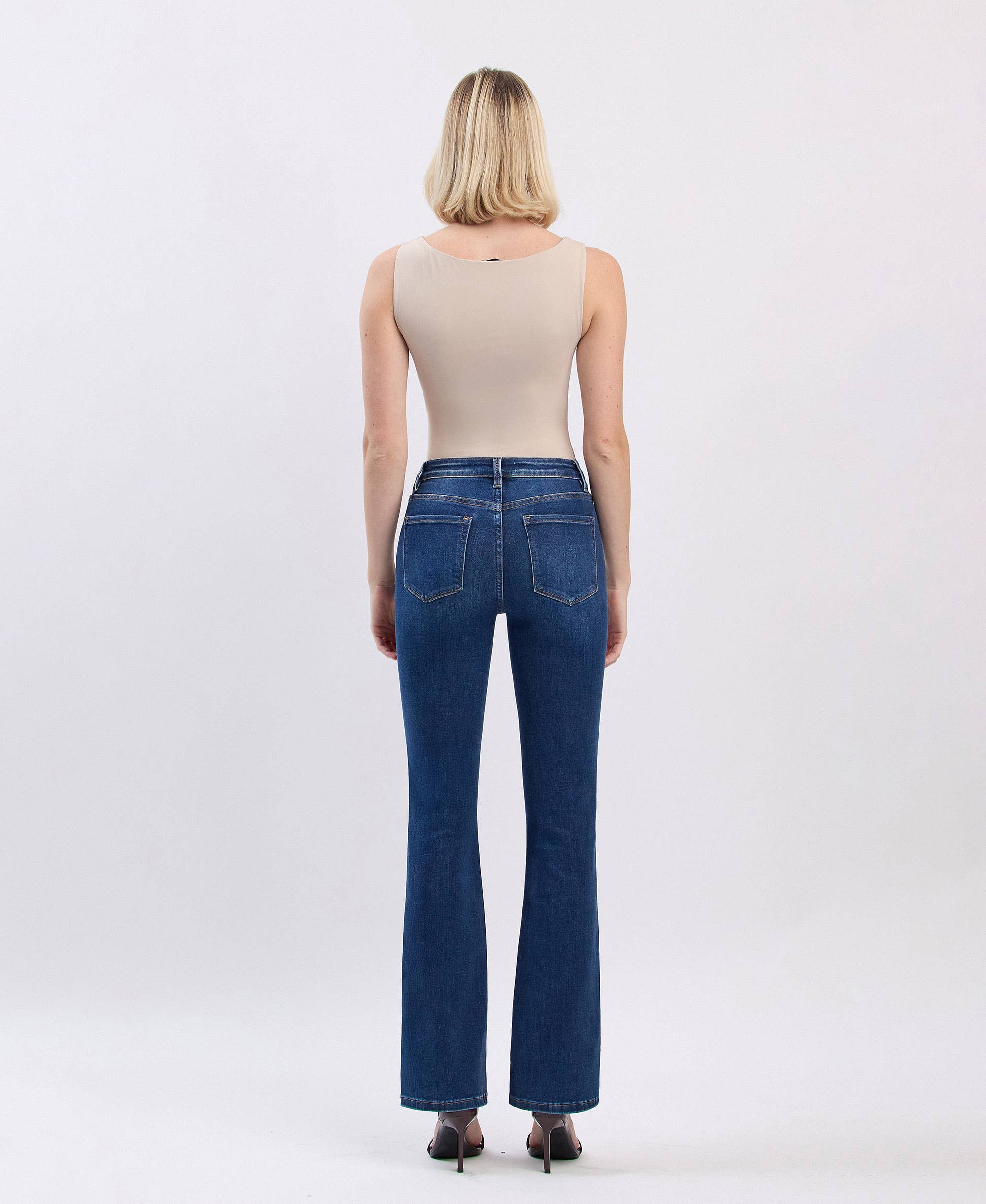 SKYLAR - LITTLE SUNSHINE | HIGH RISE BOOTCUT JEANS