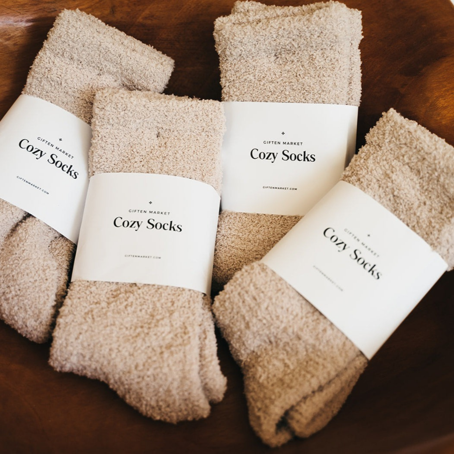 Cozy Cloud Socks - Ivory Fall-Winter Giften Market