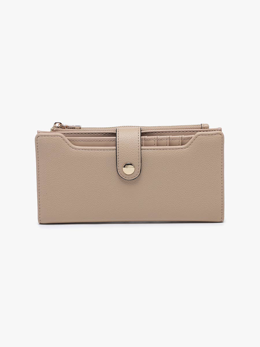 Violet RFID Fold-Out Wallet w/ Card Slot | WL2792RF