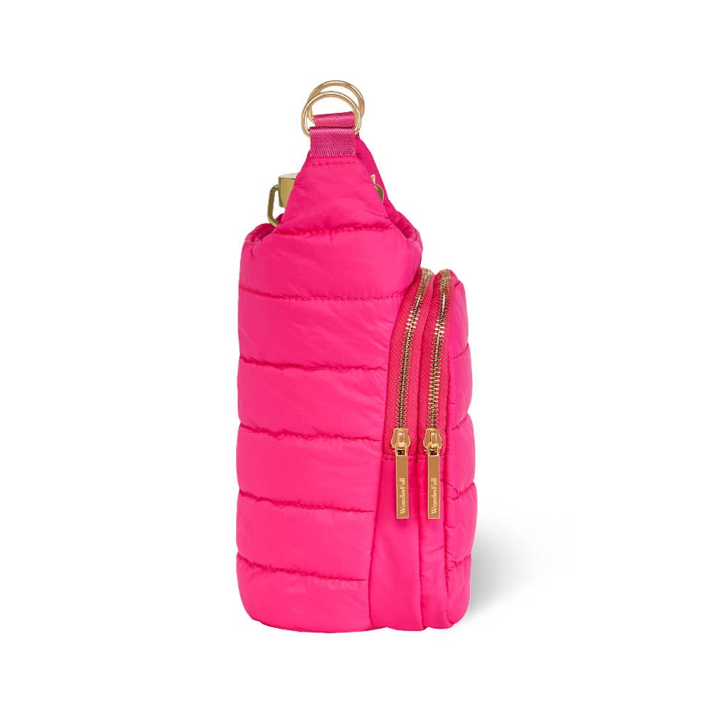 WanderFull - Original HydroBag - Bright Pink HydroBag® with Navy and Pink Strap