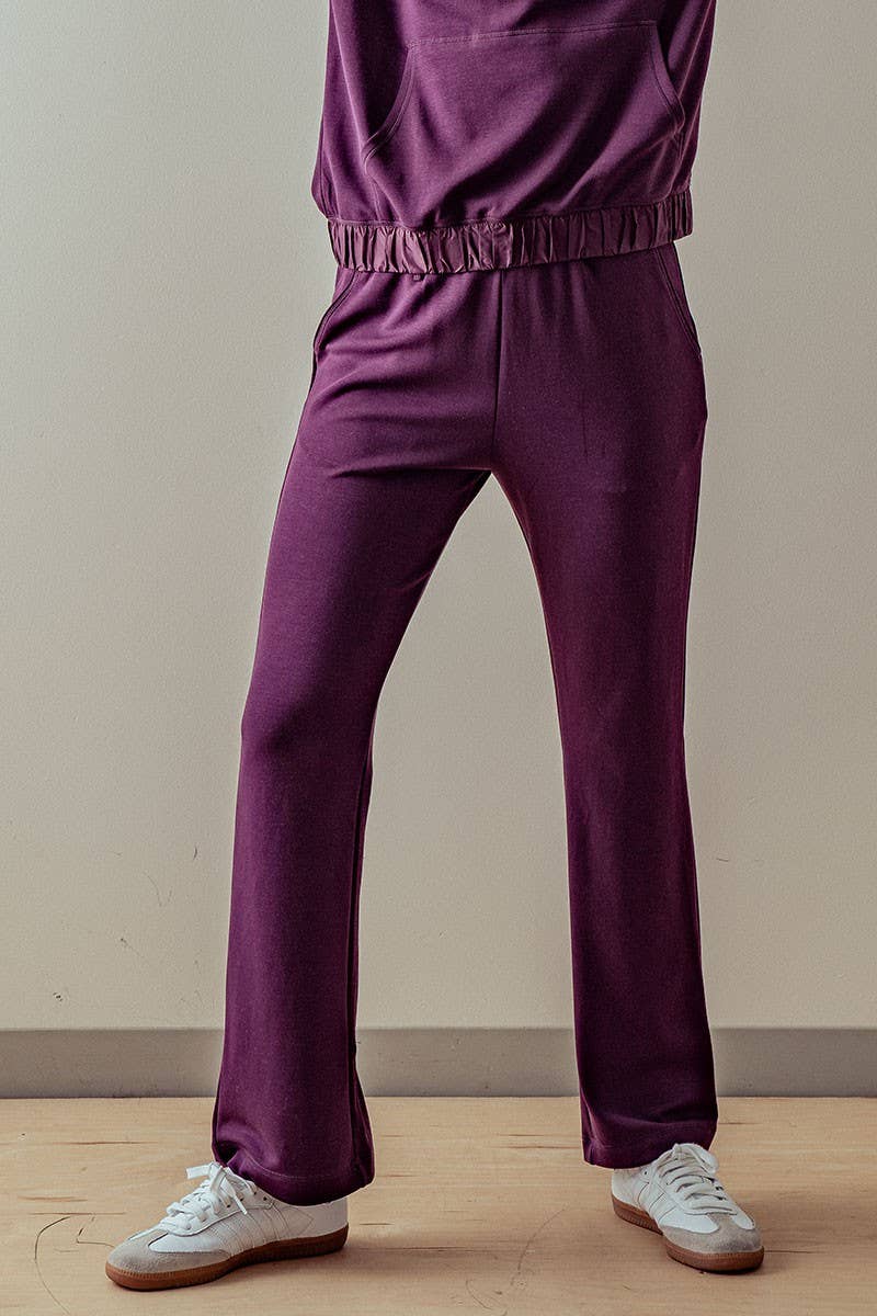 TWILIGHT ELASTIC WAISTBAND RELAXED FIT PANTS Fall-Winter Fashion Week