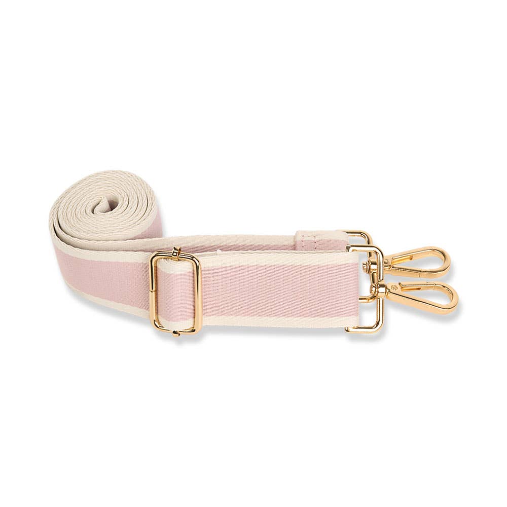 WanderFull - Original HydroBag - Blush HydroBag® with Blush and Ivory Striped Strap