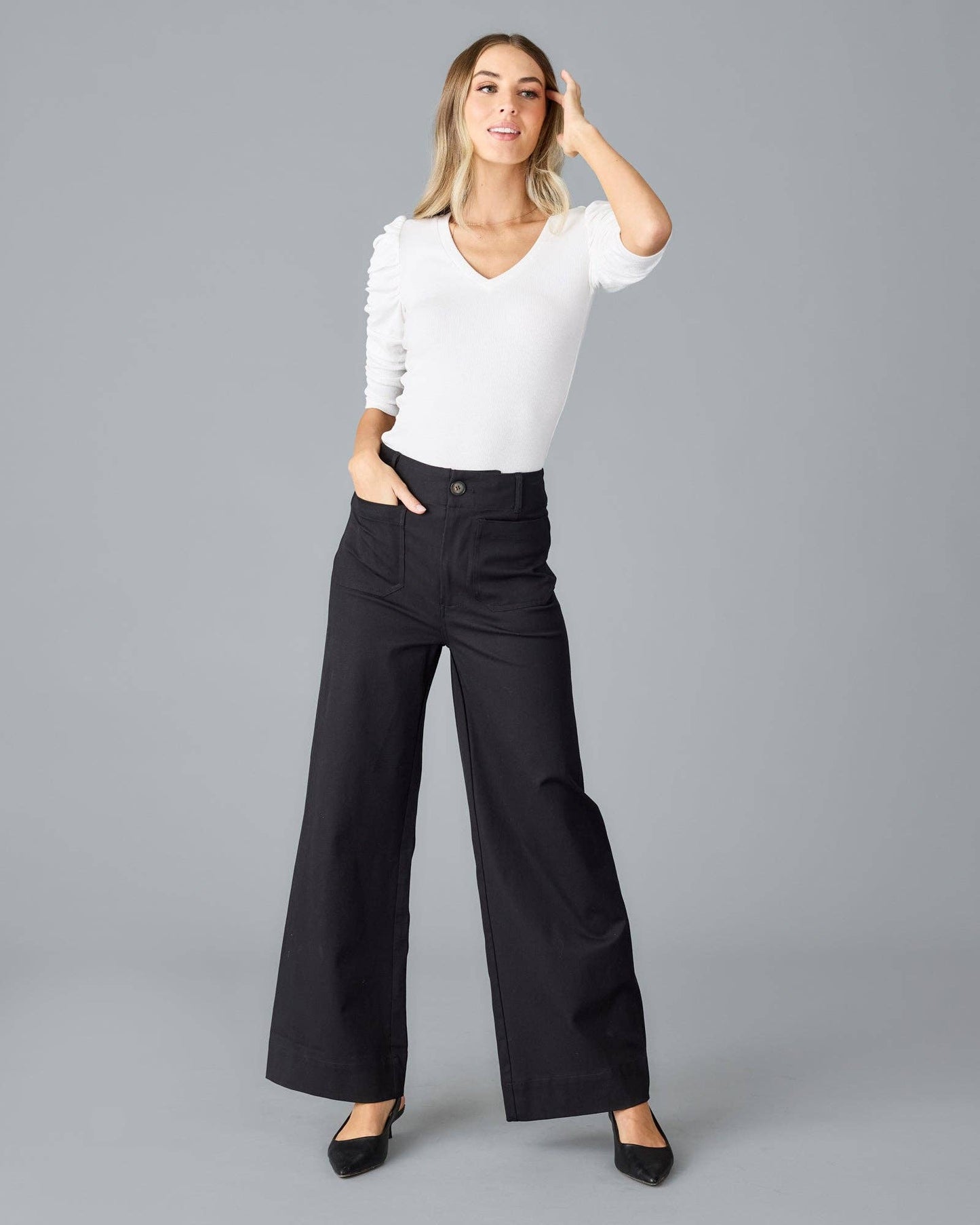 Stella Pants in Black Fall-Winter Downeast