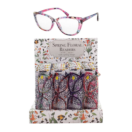 Ladies Floral Readers core Shark Eyes, Inc