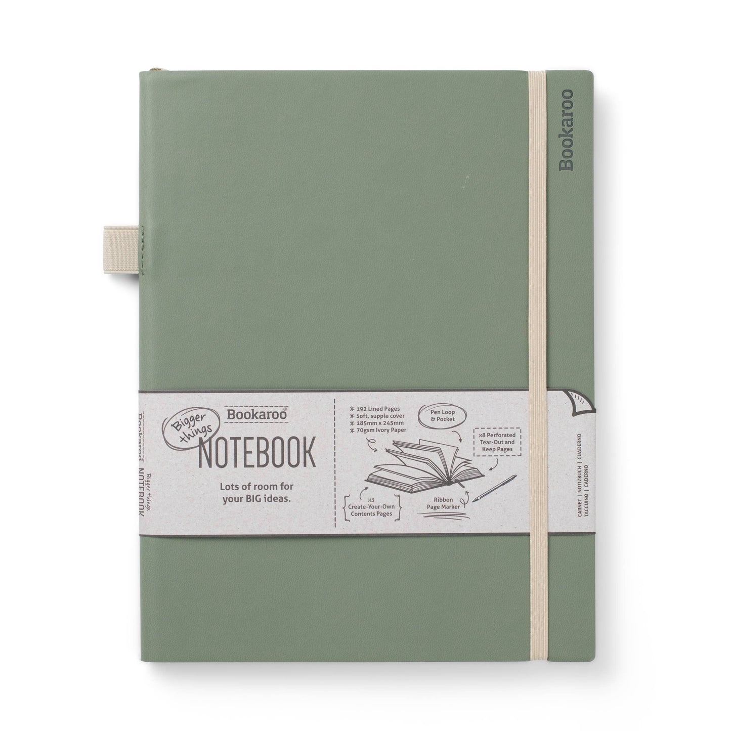 Bookaroo Bigger Things Notebook Core if USA