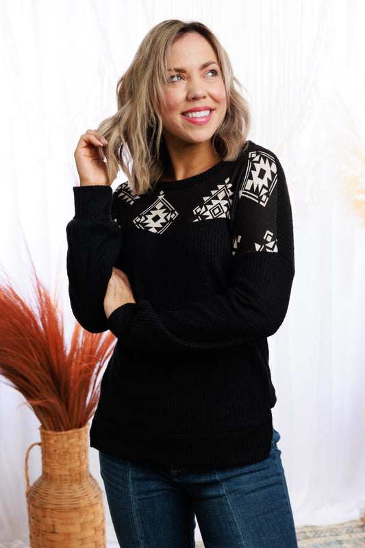 Aztec Snowflakes Pullover Giftmas Boutique Simplified