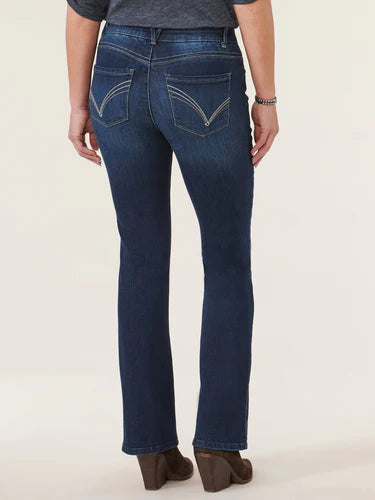 "Ab"solution High Rise Cascading "D" Itty Bitty Boot Petite Jeans Fall-Winter JOOR - Democracy