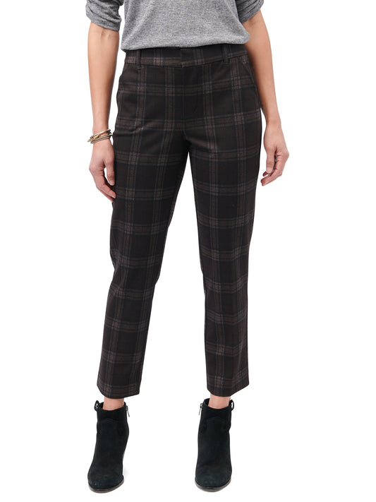 Toffee Black High Rise Ponte Trouser Fall-Winter JOOR - Democracy