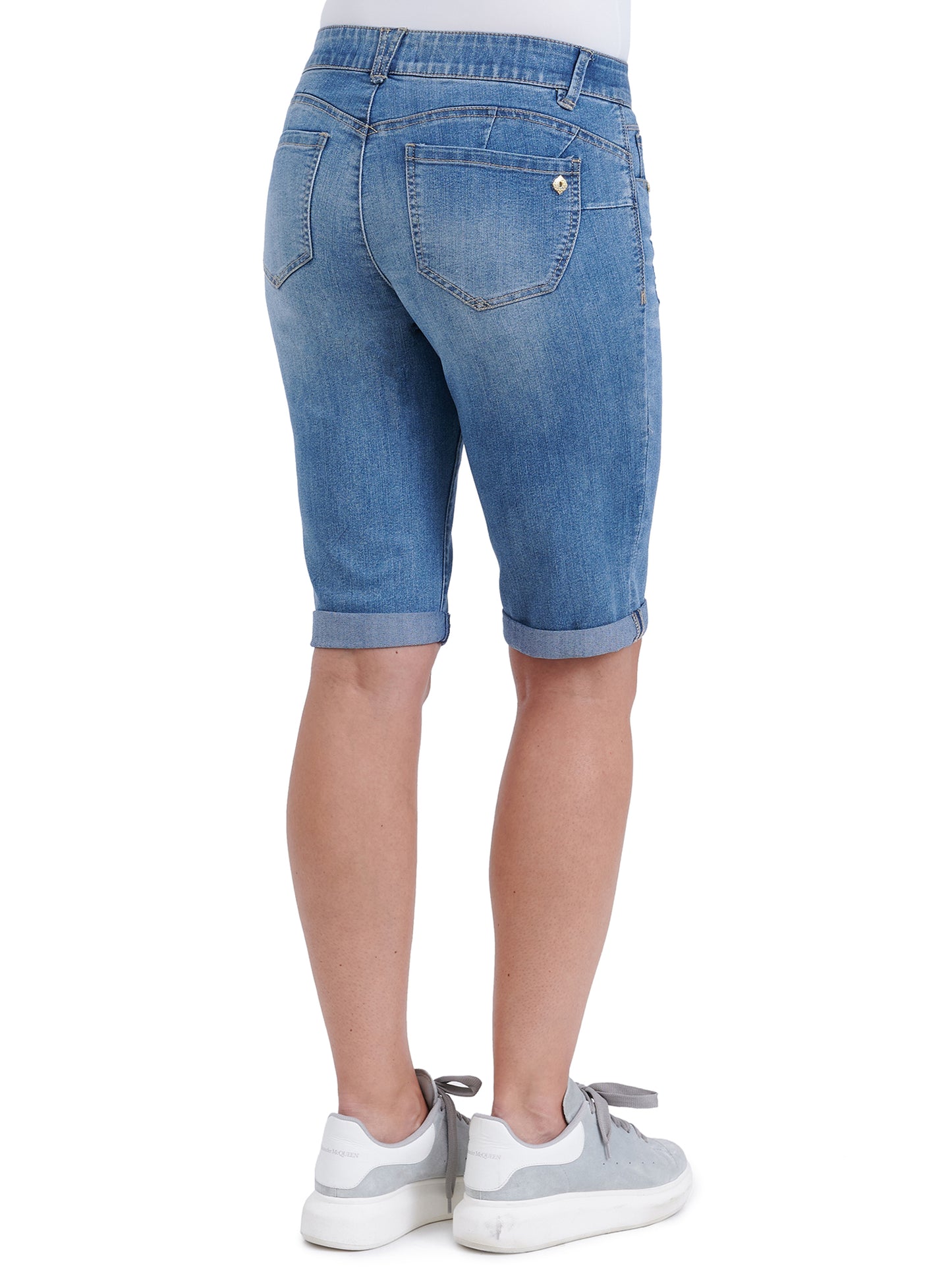 Mid Blue Vintage Bermuda Shorts Spring-Summer JOOR - Democracy