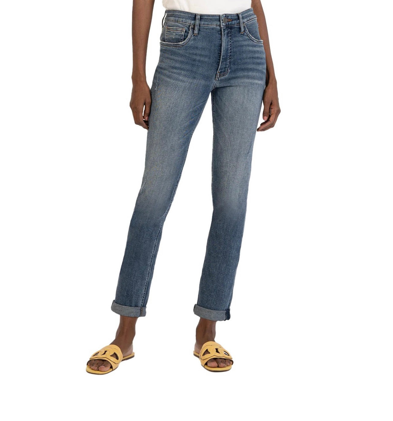 Rachael Fab AB Mom Jeans (Cleanse Wash) Fall-Winter Kut from the Kloth