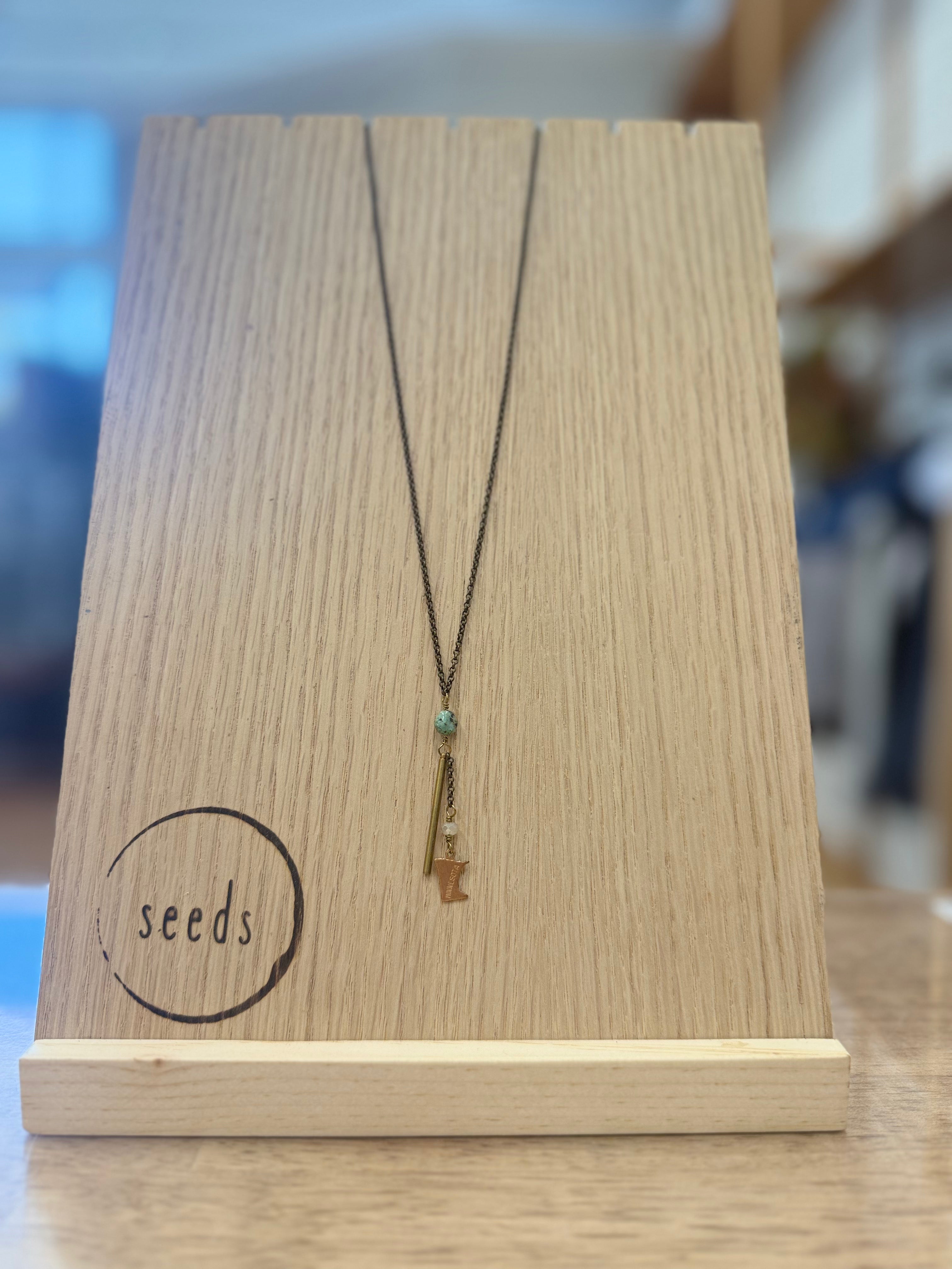 Minnesota State Necklace