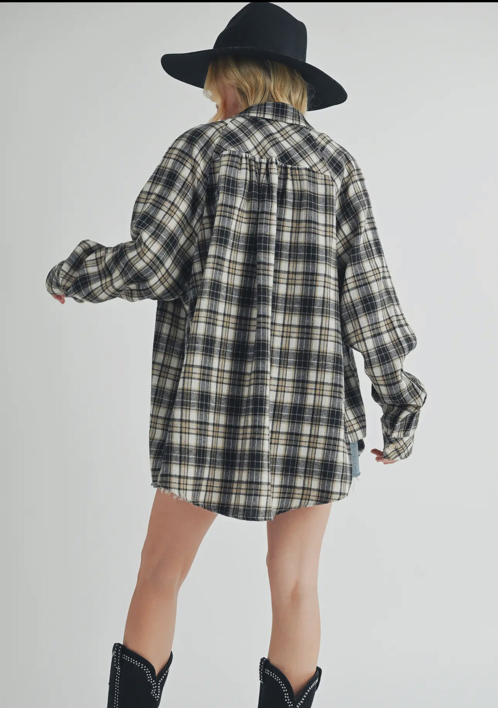 Abri Plaid flannel shirt