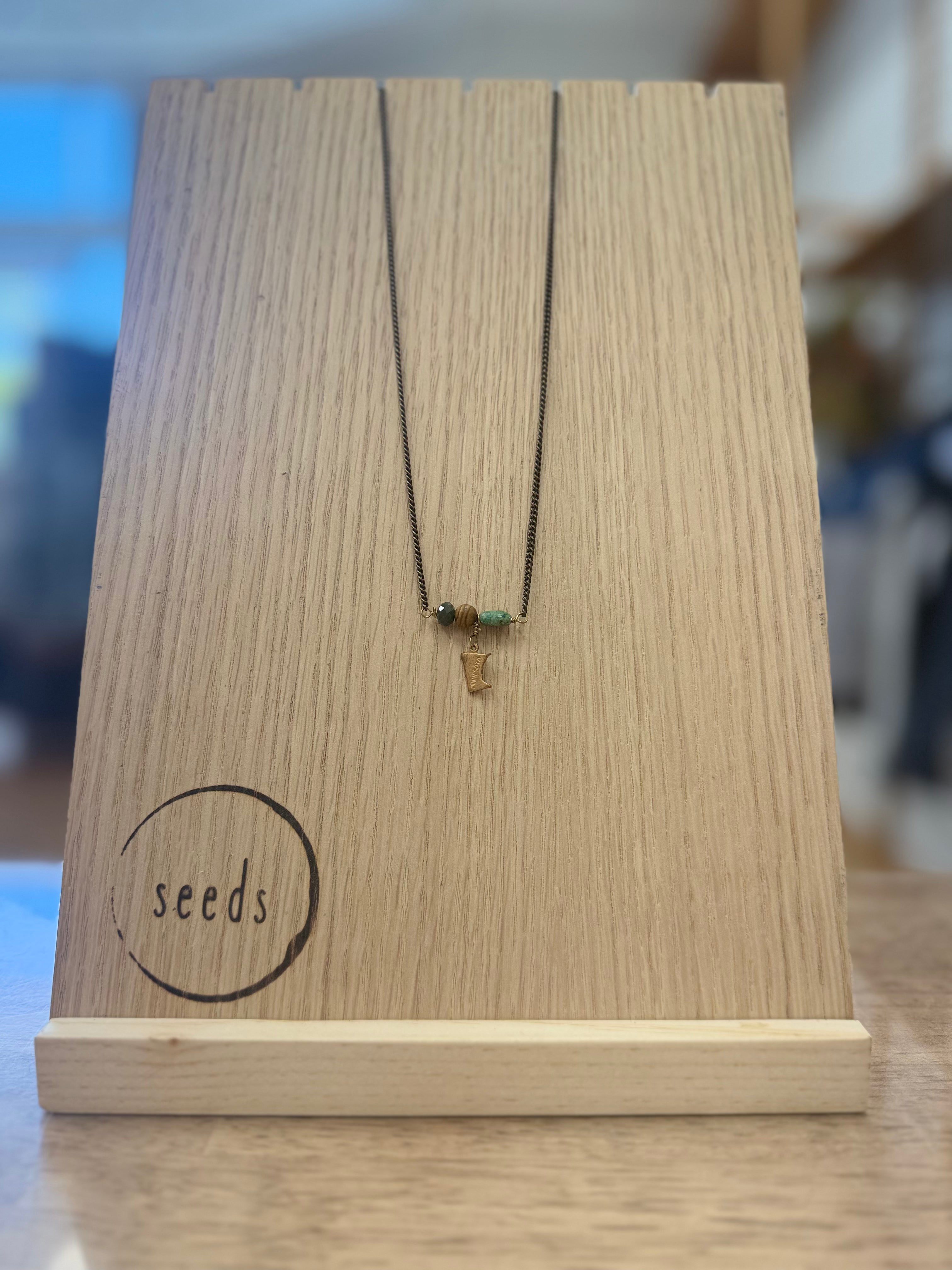 Minnesota State Necklace