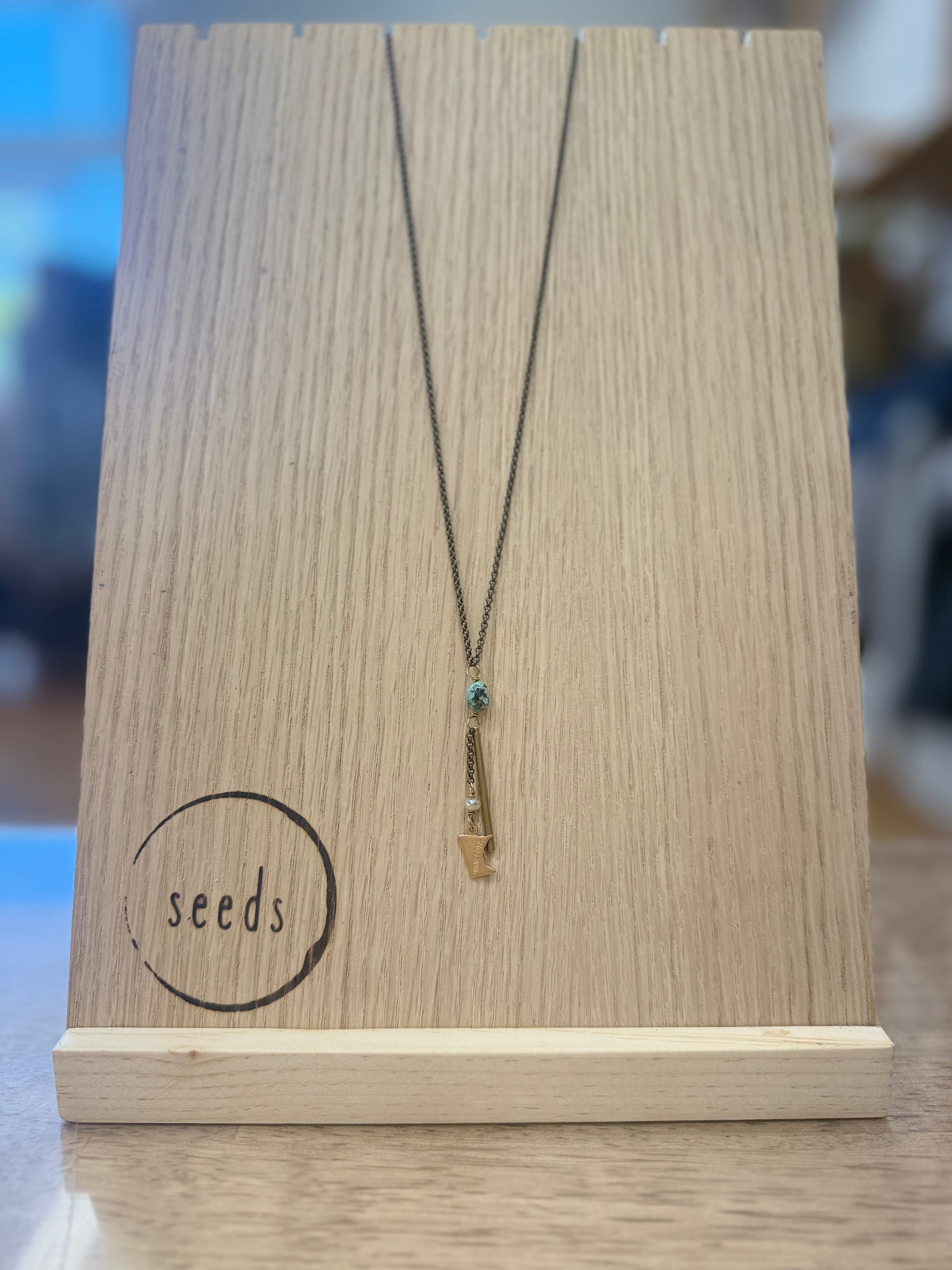 Minnesota State Necklace