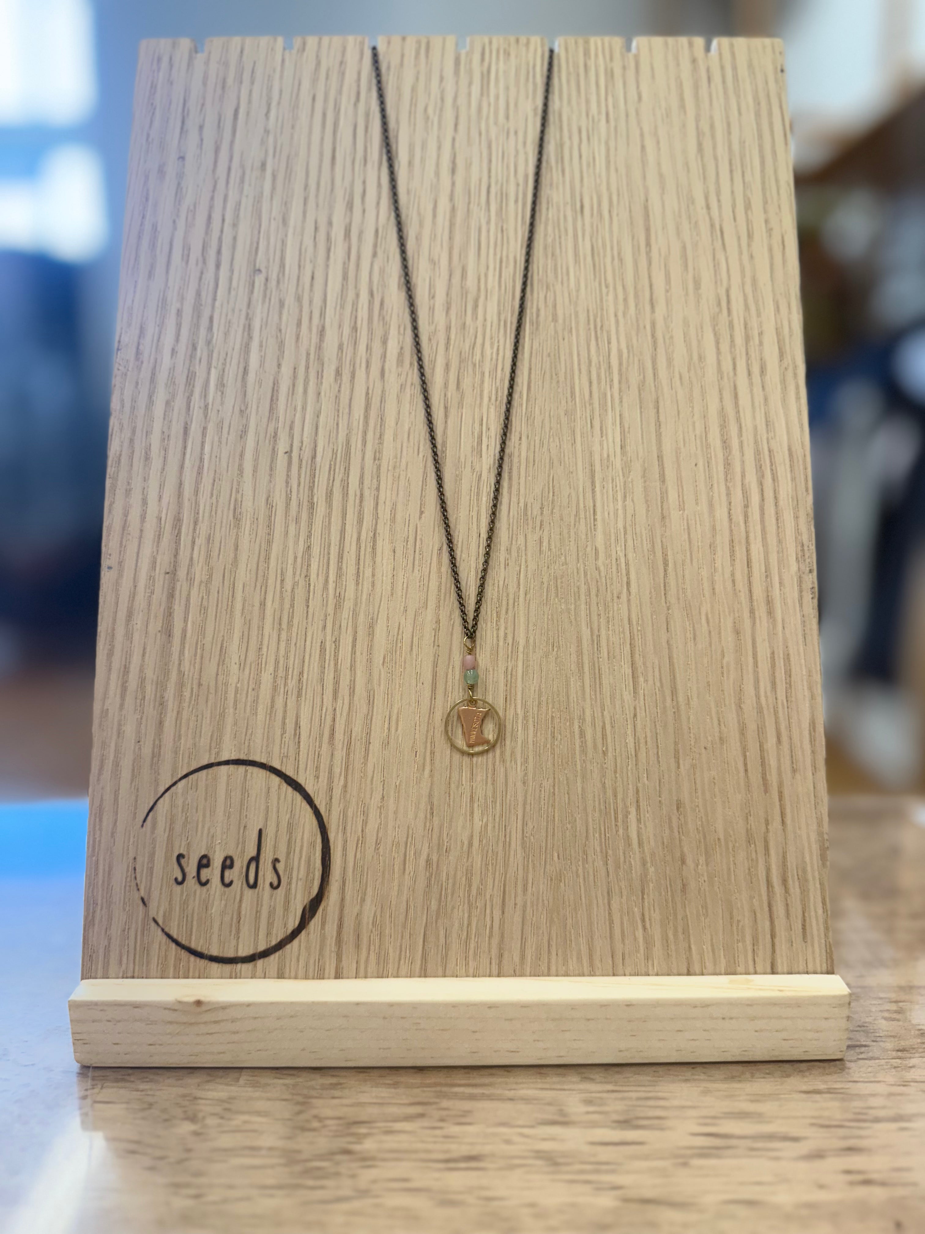 Minnesota State Necklace