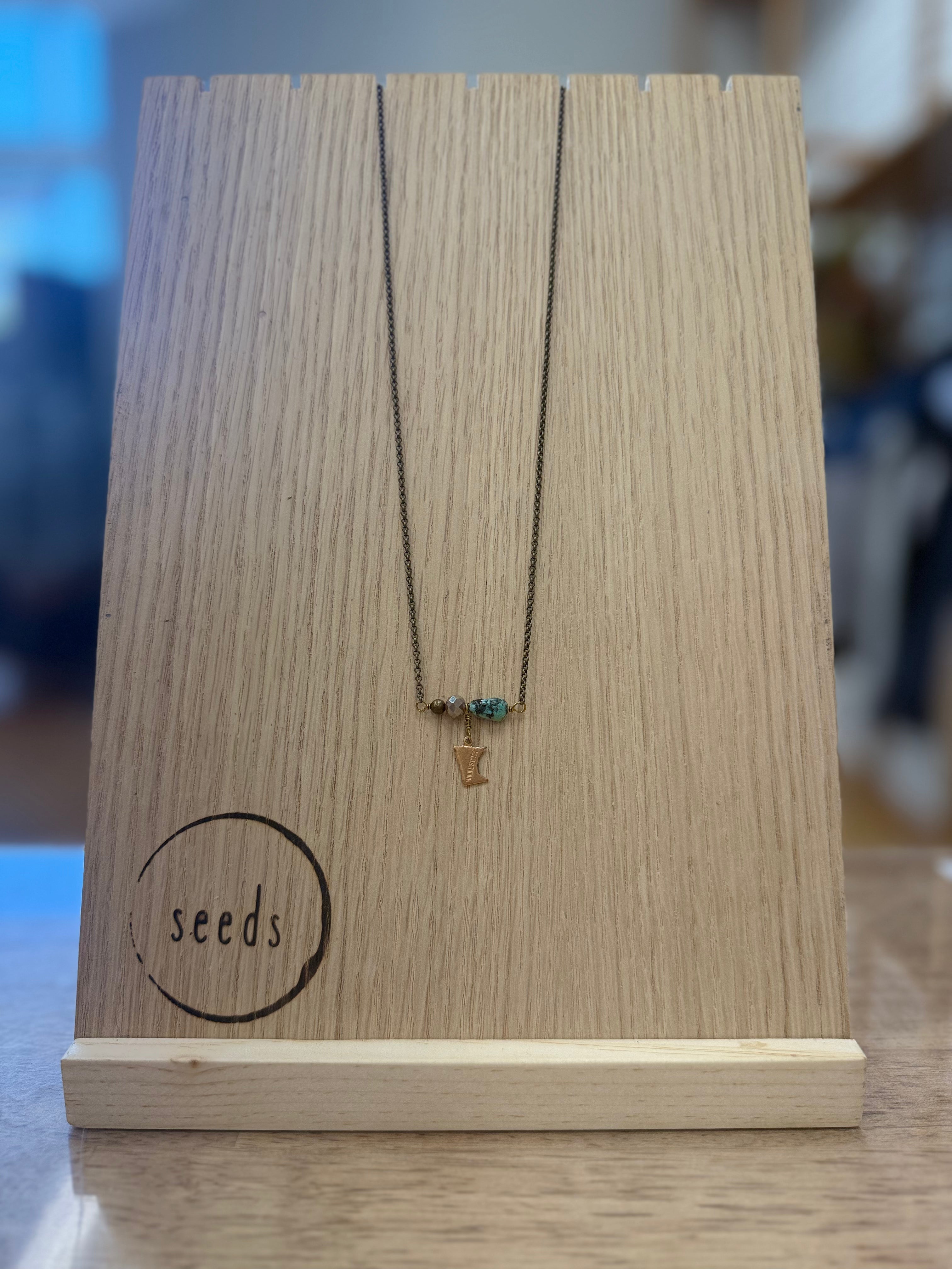 Minnesota State Necklace