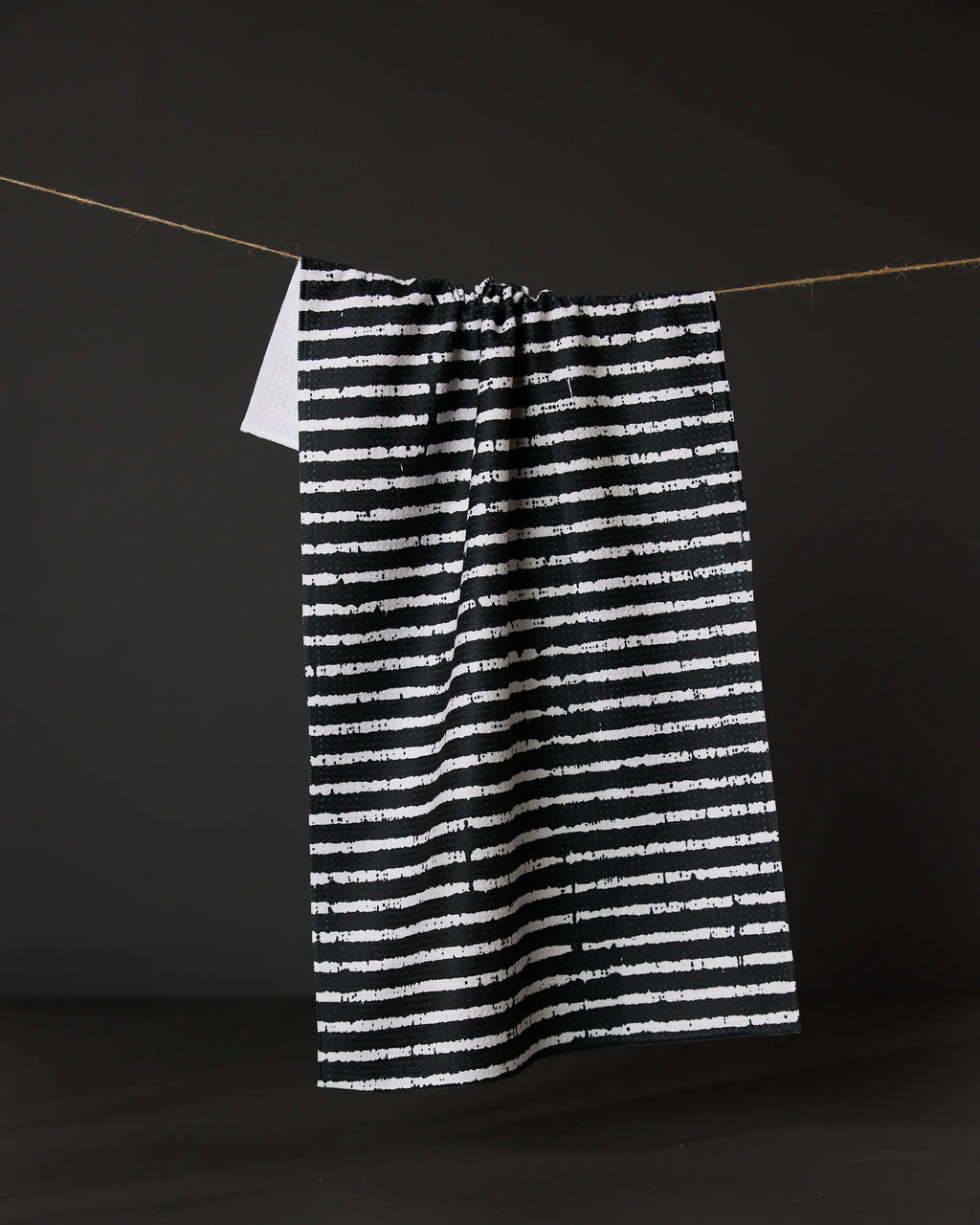 Eerie Stripe Kitchen Tea Towel