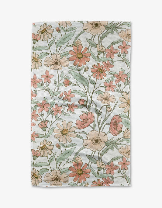 Wildflower Whisper Geometry towel GEOMETRY
